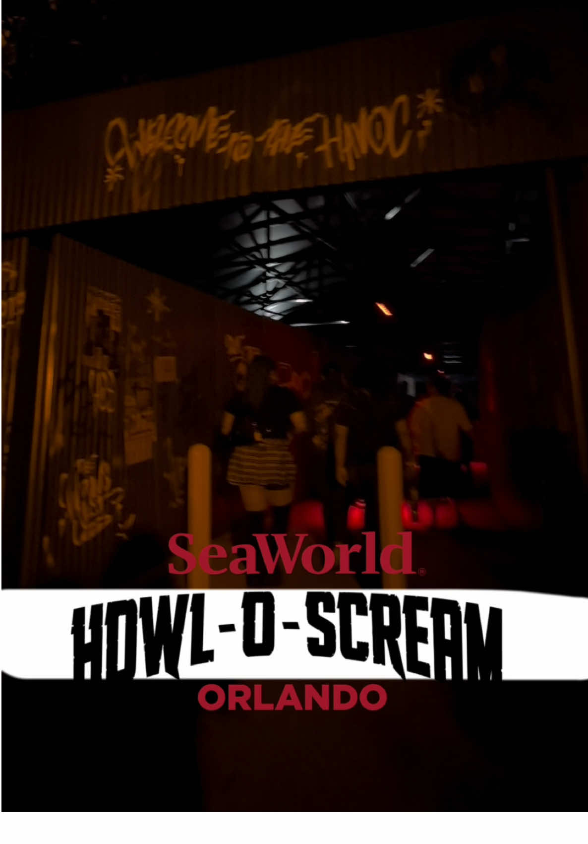 Gente a la final no me asustaron 😭#fyp #camiladam02 #seaworldorlando #howloscream 