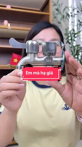 Đầu vòi nước phòng tắm 2 đầu ra, vòi nước inox 2 cổng xả độc lập #hangxinhtuoi #voiinox2dauxa  