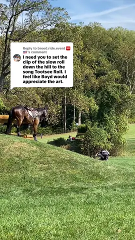 Replying to @breed.ride.event 🆘🇺🇸 he do be rollin’ #boydmartin #boydmartineventing #maryland5star #marsequestrian 