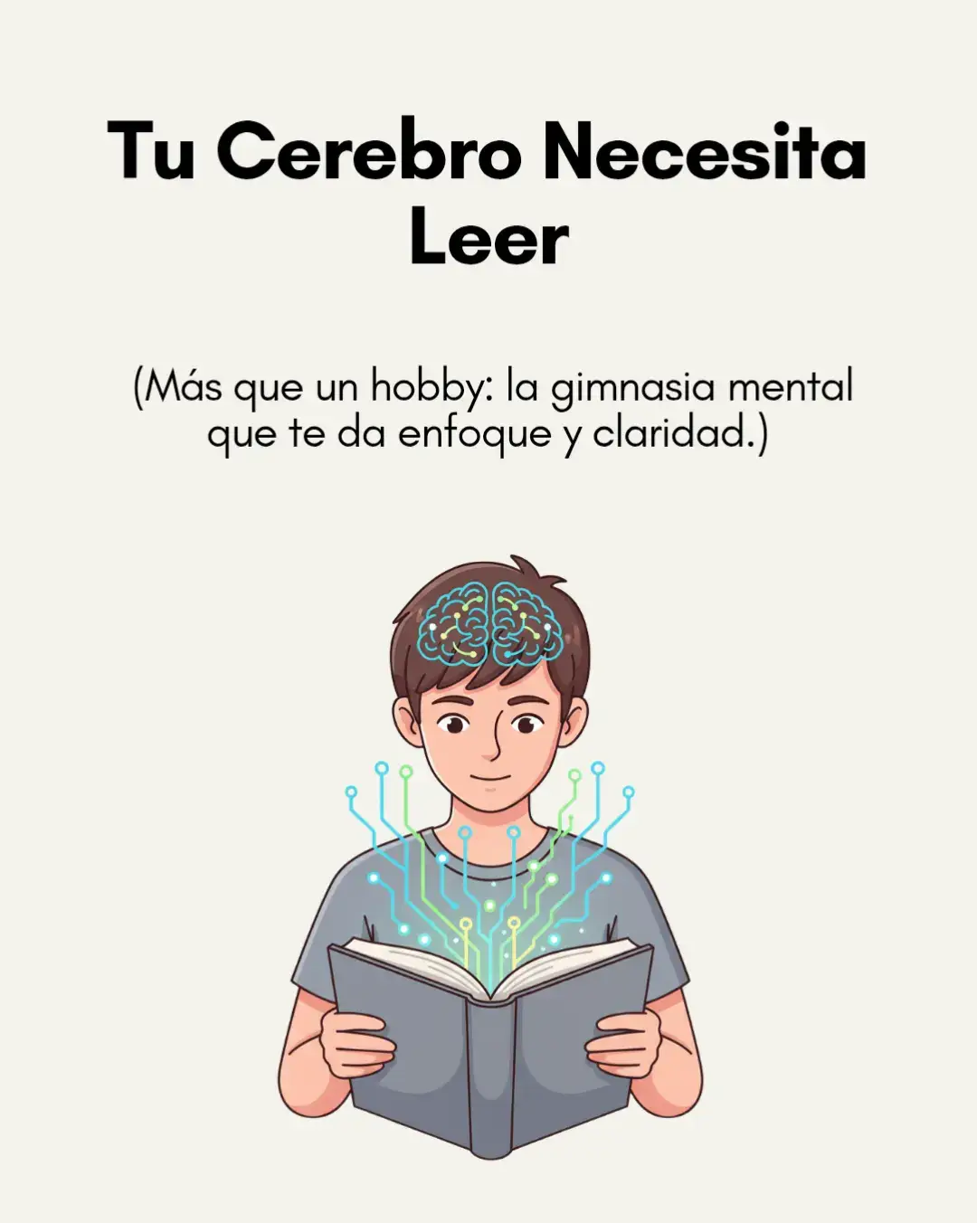 ¿Sabías que pasamos más de 6 horas al día en pantallas, pero apenas 30 minutos leyendo un libro? 🤯 La información está a un solo clic, pero de qué sirve si la recibimos de forma pasiva. El verdadero poder mental no se adquiere buscando, sino procesando la información. El scroll nos vuelve adictos a la novedad y nos roba la capacidad de profundidad, análisis y enfoque. Dejamos de ejercitar la memoria y el pensamiento crítico porque creemos que 
