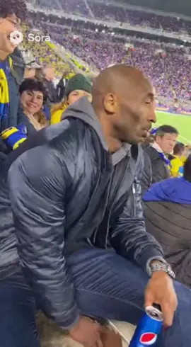 Kobe Bryant at an soccer game #fyp #tiktok #Soccer #kobebryant #soraai