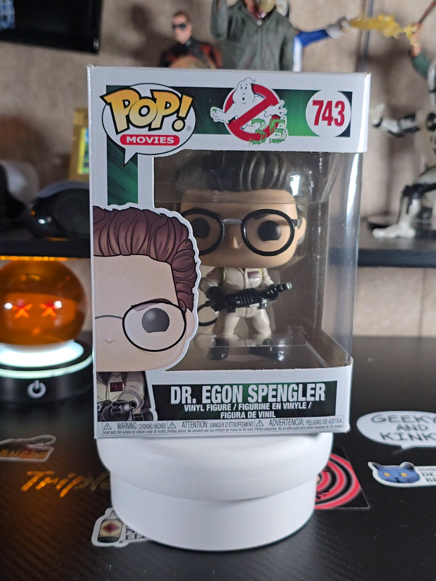 Funko Pop! Movies Ghostbusters (743) Dr. Egon Spengler  #funkopop #ghostbusters #egonspengler #halloween #HaroldRamis 