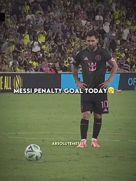 Messi Penalty Goal Today VS Nashville🐐😮‍💨 | #messigoaltoday #intermiamivsnashville #edit #messiedit #fyp