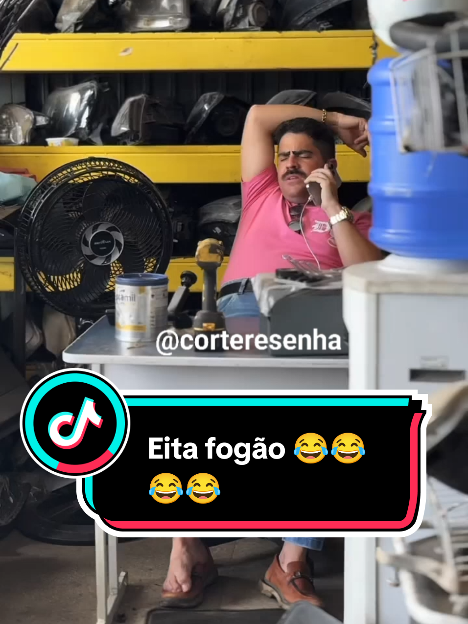 #Resenha @corteresenha eita fogão 😂😂😂😂