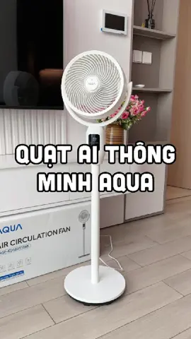Quạt AQUA điều khiển giọng nói AI 