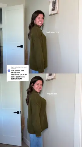 Replying to @thankyou_iloveyou @Hsia-Bras enchante minimizer bra helps my tops lay flatter because it distributes the girls back and more evenly unlike a bra that pushes them out forward… it’s just a fact 🤷‍♀️ #minimizerbra #tiktokshopcreatorpicks 