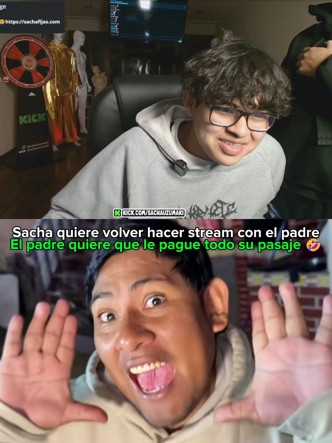 #sachauzumaki #sachauzumakiedits #padredomingo #kickperu #parati