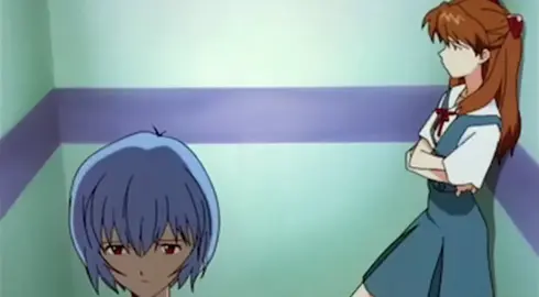 Te preguntan en buen pedo y te pones de mamona. #evangelion #asukalangley #reiayanami #evangelionmemes 