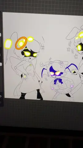 Literally all morning people were going “SHES NAKED” 😭😭😭 I love J so much oml 😭😭😭🫶🏾 #murderdrone #serialdesignationn #uzidoorman #serialdesignationj #fyp 