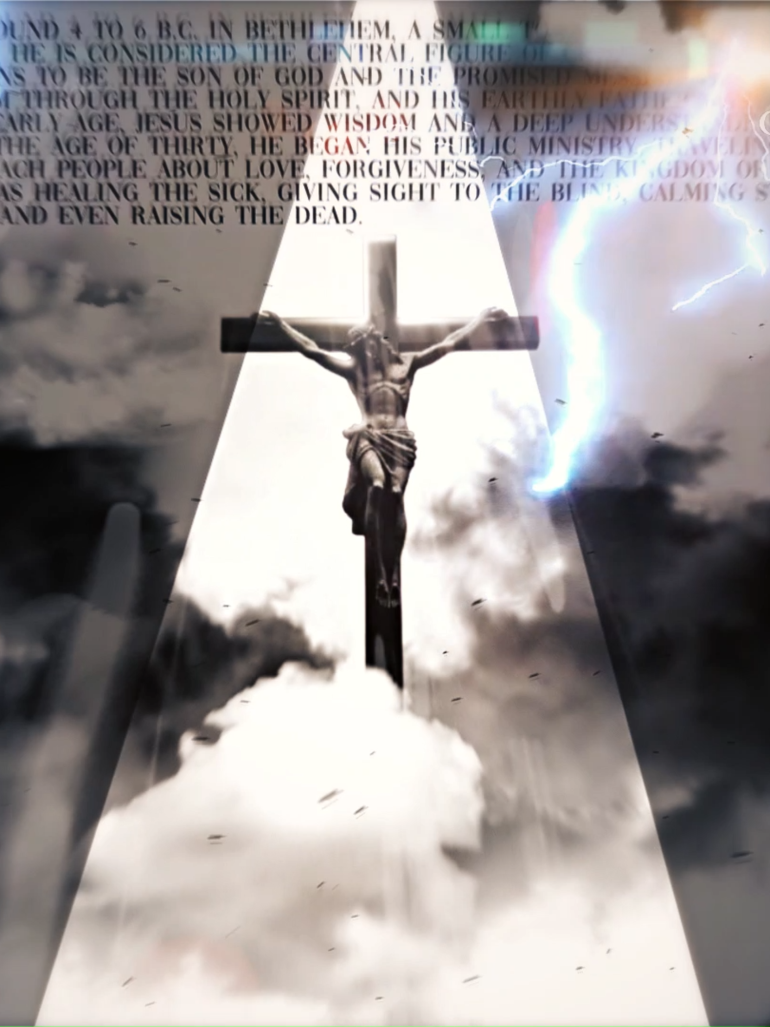 thank you (pf in bio)  . . Audio: Talking to the Moon Software: After Effects 20 . . #motiongraphics #fyp #motiondesign #jesus #adobe #aftereffects