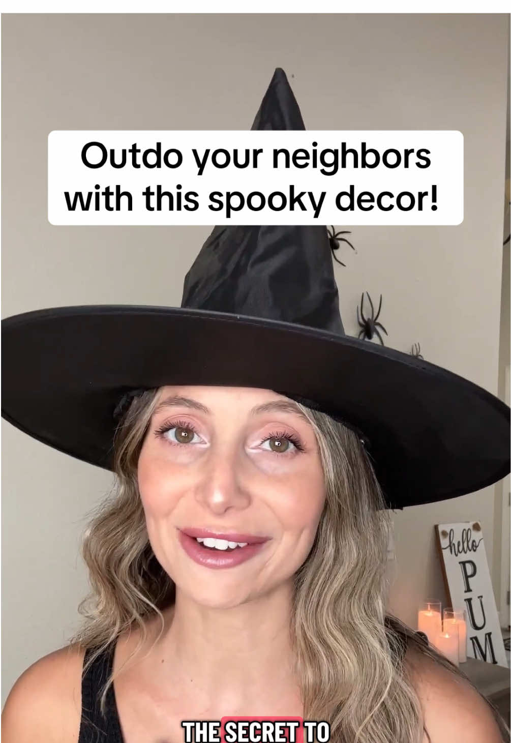 These floating candles top any Halloween decor you’ll see this season! Get them and impress all your neighbors and friends!  #spookyseason #halloweendecor #halloween2025 