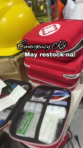 Eto yung bagay na dapat meron tayo pero sana hindi natin magamit! #bealert  #emergencykit #safetyfirst  #tiktokmademebuyit  #alwaysready 