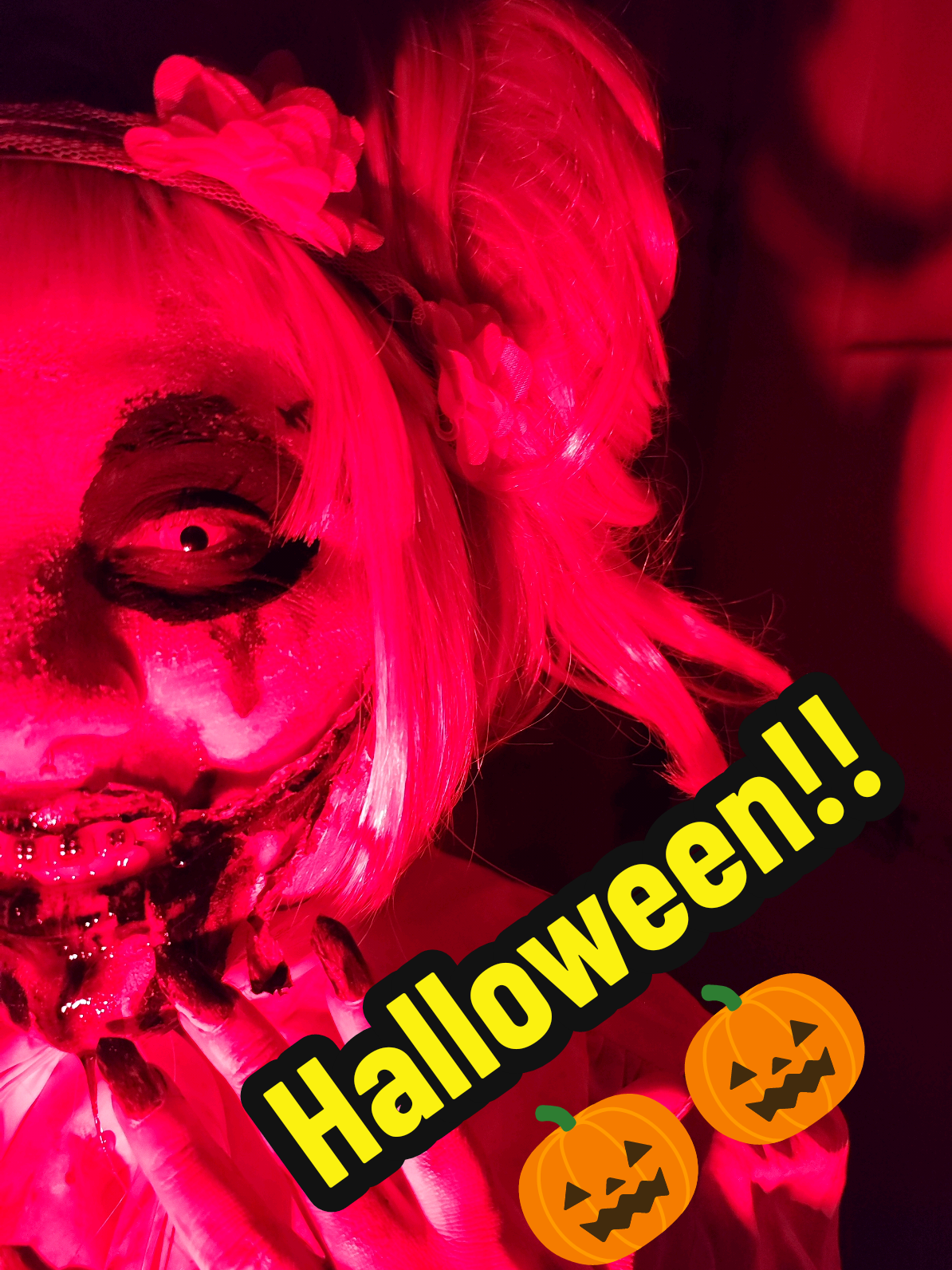 Un pequeño corto de terror 🎃🎃 #Halloween #halloweenmakeup #halloween2025