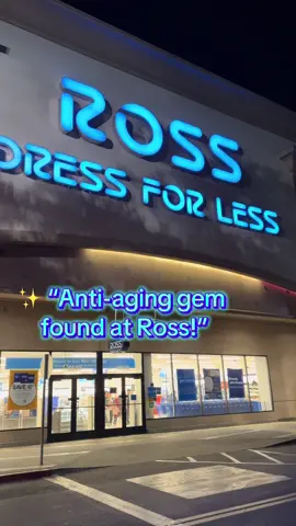 ✨ “Anti-aging gem found at Ross!” #skincare #ross #cream #antiaging #fyp @Ross Dress for Less 