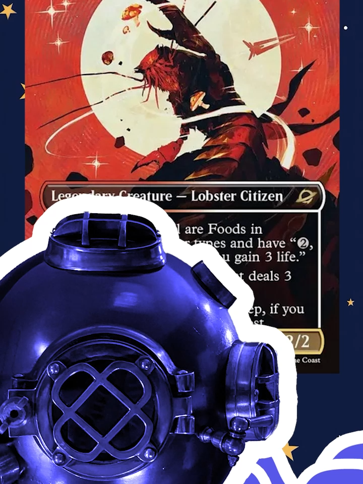 Lobsters for life #mtg  #magic #commander  #edh #magicthegathering #justiceforragos
