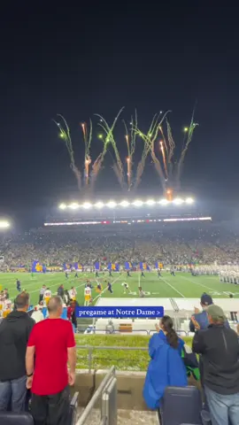 Literally a show 🤩 #notredane #notredamefootball #CollegeFootball 