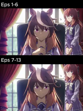 Cinderella gray opening 1 & 2 side by side comparison. . . #umamusumecinderellagray #anime #oguricap #ウマ娘 #tamamocross #fyp