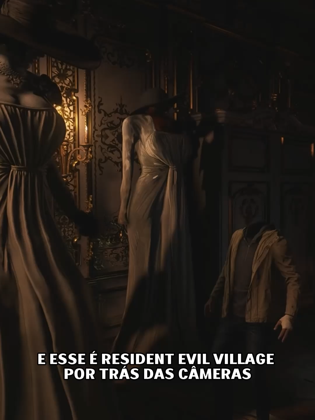 Resident Evil Village por tras das câmeras #residentevil #resident #residentevilvillage #gaming #game