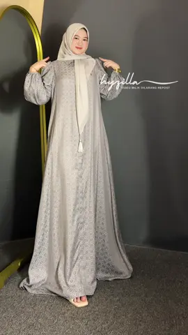 lebaran nanti wajib punya dress basic adem2 gini sihh🩶#gamiscantik #gamislebaran #dresslebaran #dynclothingline 