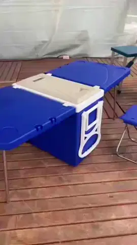 Cooler Multifuncional 3 em 1- Super Térmica com 2 Mesas Integradas - 32 Litros  Comenta QUERO que te envio o link #achadinhos #achadinhodashopee #foryou #creatorsearchinsights #cooler 