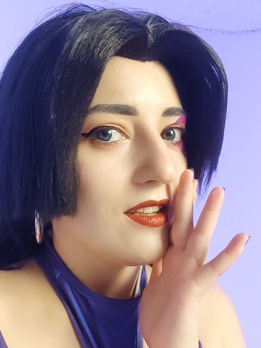 but it's a secret  #cosplayfyp #cosplaygirl #psylocke #psylockecosplay 