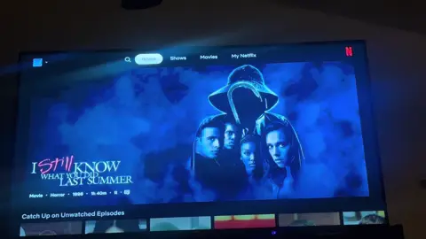 I know what you did last summer #movienight #scarymovie #netflix #netflixmovies 