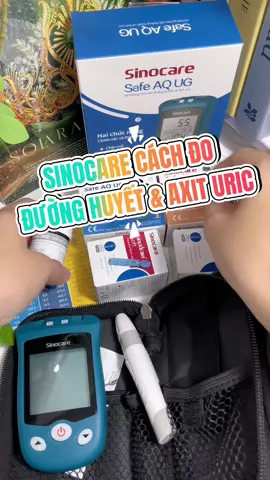 Máy Đo Tiểu Đường Và Axit Uric (GÚT). 2 trong 1 máy chính hãng nhà sinocare. #sinocare #maydoduonghuyettieuduong #maydoaxituric #doduonghuyet #axituric 