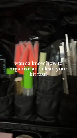 Pay your high school niece to do it. She sharpened all my pencils, wiped everything with alcohol, reorganized my hair kit and cleaned my brushes. Worth every penny. #makeupartist #auntielife #promakeupartist #promua #coolaunt 