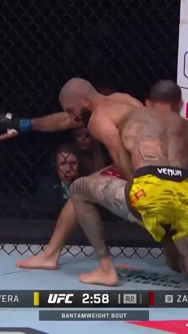 Chito knocksdown Zahabi 👀 #UFC #mma #chitovera