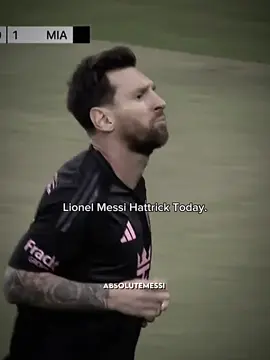 Lionel Messi Hattrick Today VS Nashville 🐐😮‍💨 | #messigoaltoday #hattrick #intermiamivsnashville #edit #messiedit