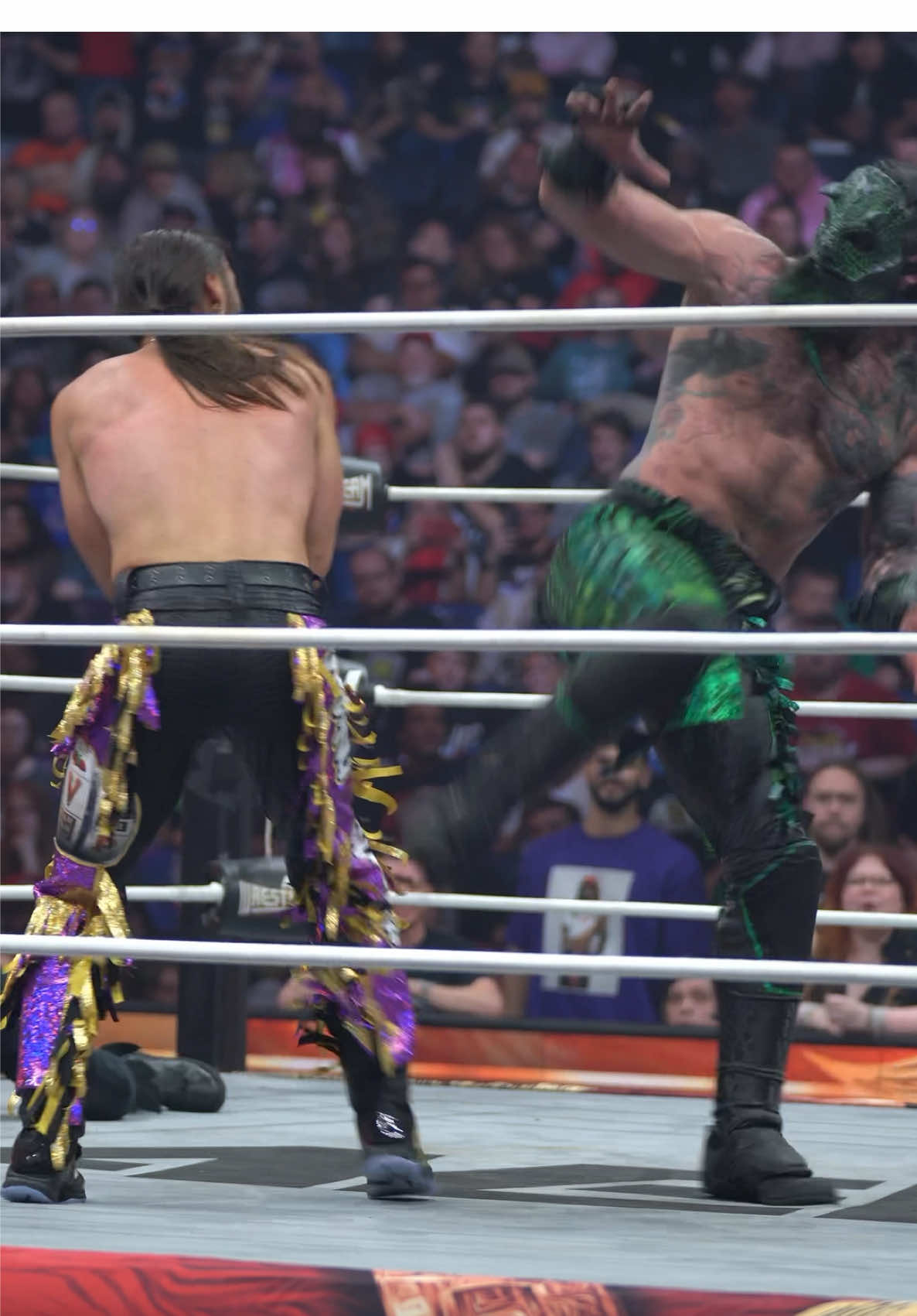 Luchasaurus is a BEAST! 🤯 Watch #AEWWrestleDream LIVE on HBO PPV!