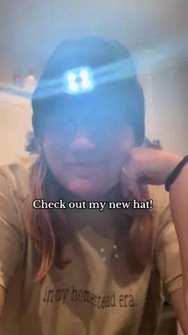 Overly excited to use this for nail trims, pimple popping, and late night farm checks 😭 #fyp #trending #farmlife #hats 