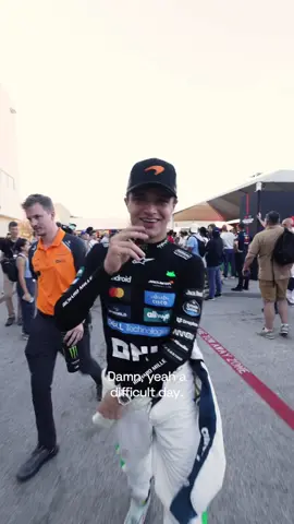 Lando debriefs on Sprint Saturday 🗣️ #McLaren #F1 #USGP 