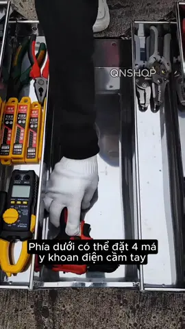 Hộp Dụng Cụ Inox 304 3 Tầng 5 Ngăn #hopdonghe #thungdonghe #thungdongheinox #qnshop 