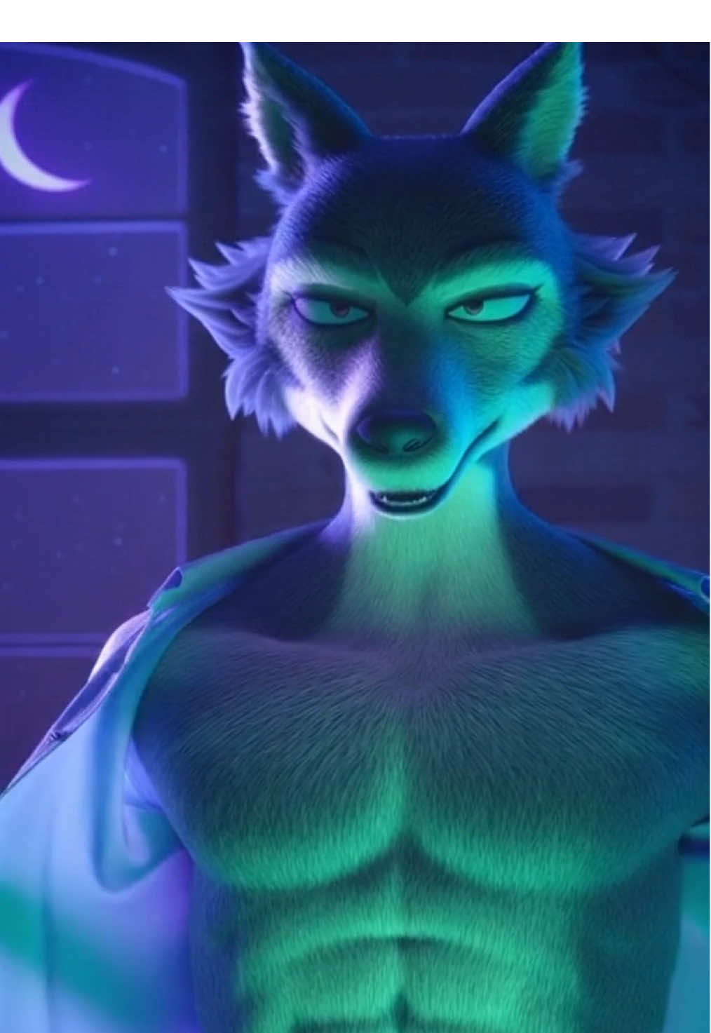 Night is still young!! #anime #Furry #Fyp #Beastars #legoshi 