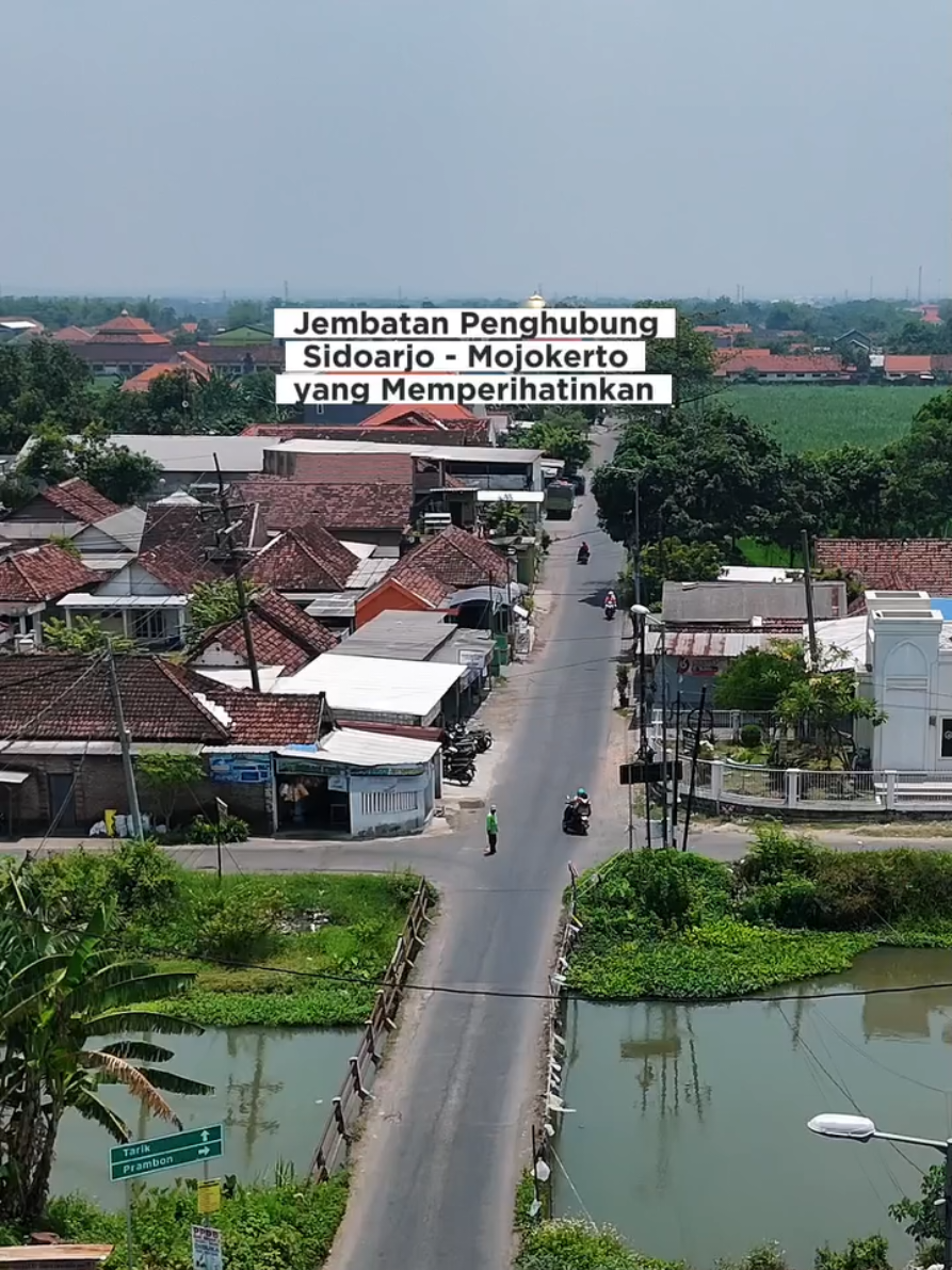 Jembatan Penghubung Sidoarjo - Mojokerto di Tarik #jembatanpenghubung  #tariksidoarjo  #mojokerto 