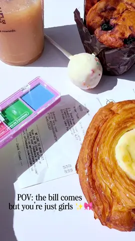 POV: when the bill 💵 comes but you’re just girls @Colour Spell 