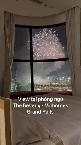 View pháo hoa tại Vinhomes Grand Park #vinhomesgrandpark 