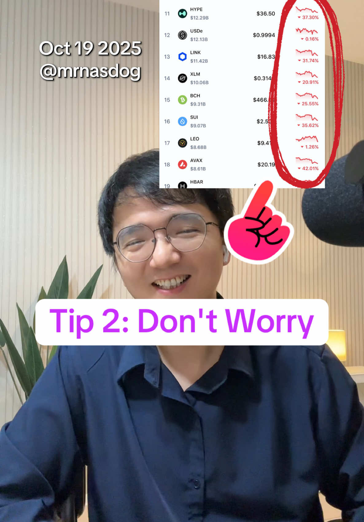 Tip 2: Don’t worry about bad news hitting crypto. Markets always swing with emotion, but real investors focus on logic — not headlines. The short-term pain is temporary, but smart conviction lasts. #crypto #altcoinseason #investing #bnb #btc 