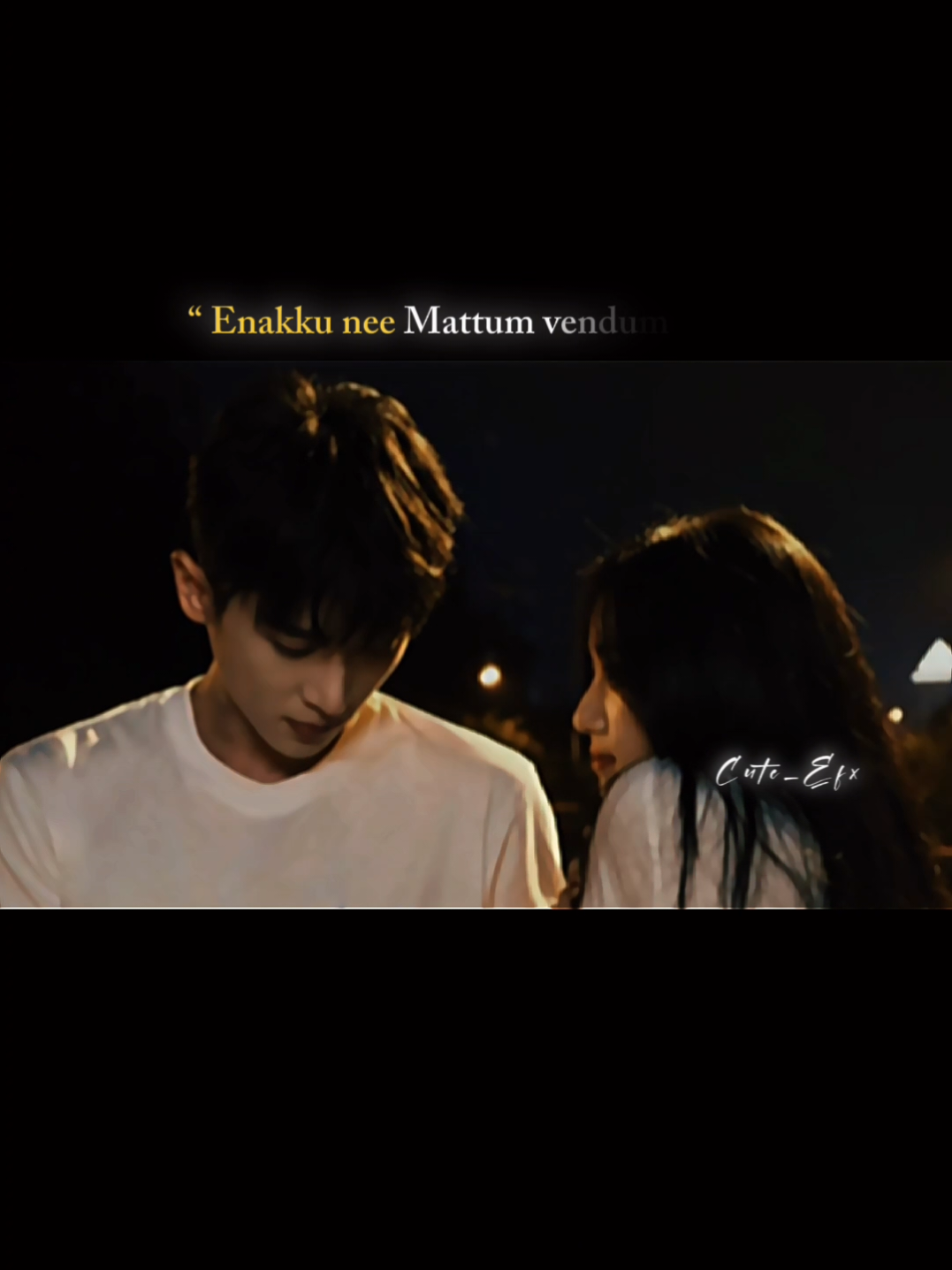 Nee Mattum Vendum 🫵🏻💖🤌 #trending #viral #tamilsong #whatsappstatus #foryou #tiktok #page #500kviews #fyeシ 