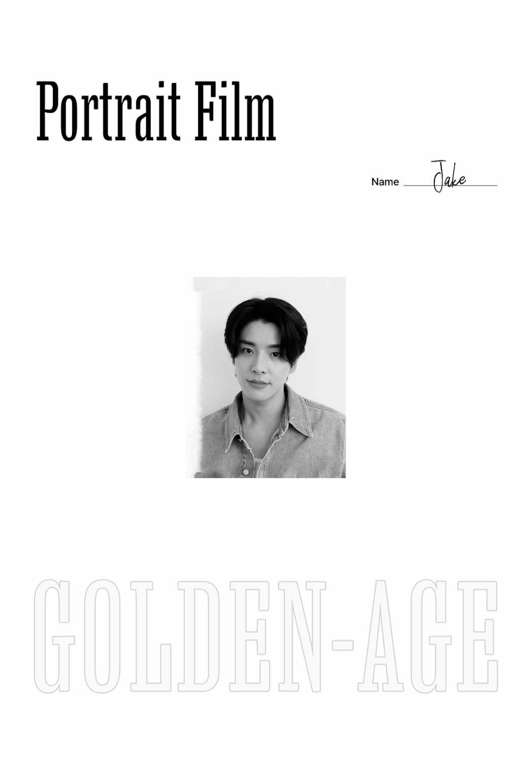 ⁠ ⁠⁠  [DICON] ENHYPEN Portrait Film📷 (JAKE) 🗓️2025.10.13(14:00) - 2025.10.22(23:59)(KST) #ENHYPEN #제이크 #JAKE #제이ᄏCON #DISPATCH  