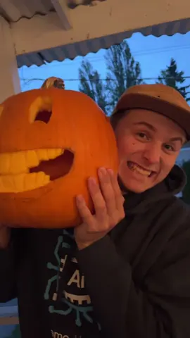 pumpkin carving with bae