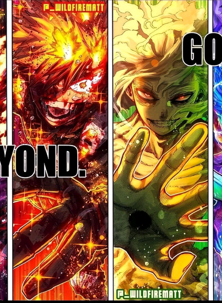 GO BEYOND🔥🥶 #fyp #myheroacademia #midoriyaizuku #margakagenou #bokunohiroacademia 