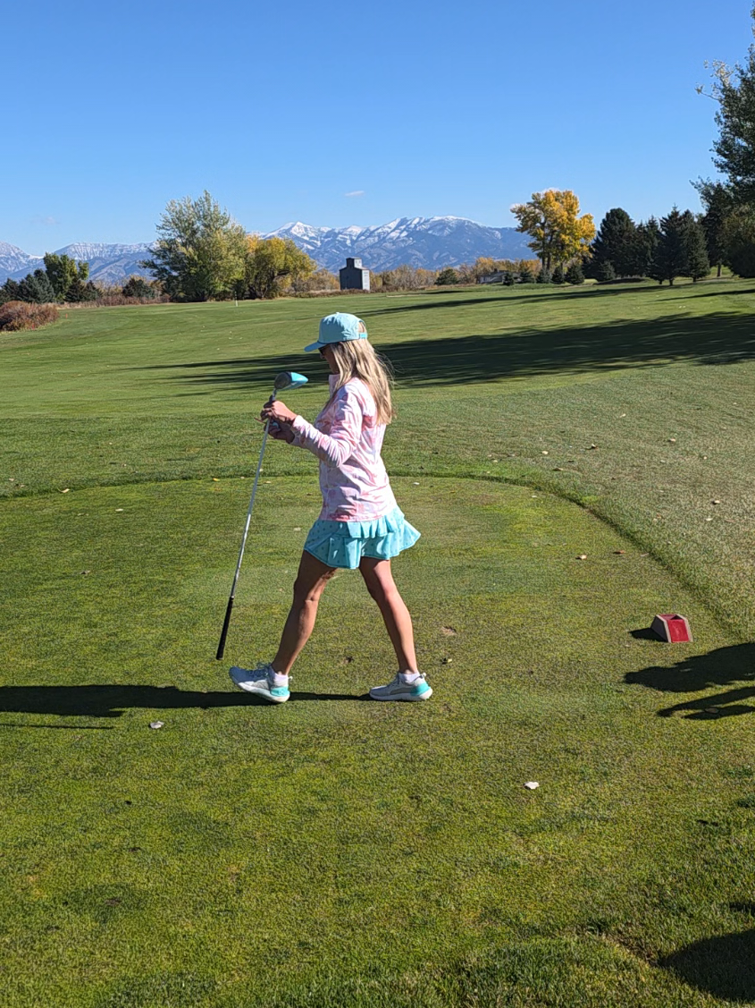 winding down the golf season simply means that snowboarding is coming soon