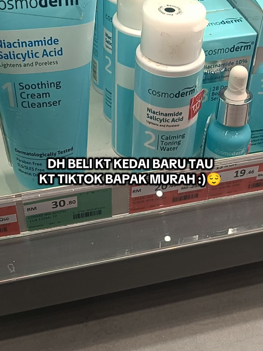 Lepasni mmg beli sni je pencuci muka jimat byk💯😆#cosmoderm#pencucimuka#murah#viral#fypシ゚ 
