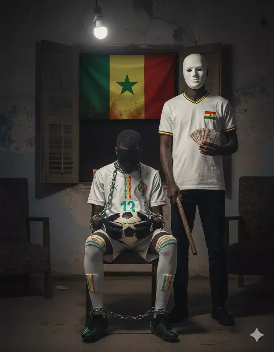Ils rêvaient simplement de jouer, de faire vibrer un stade, de porter haut les couleurs du Sénégal 🇸🇳 Mais certains ont enchaîné leurs rêves… Que cette image soit un cri du cœur, pour tous nos jeunes partis chercher une chance, et qu’on n’a jamais revus. 🕯️ #tiktoksenegal🇸🇳  #JusticePourNosFrères #pourtoii  #libereznosjoueurs🇬🇭 