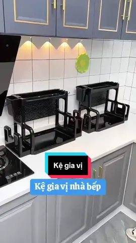 1 em kệ gia vị nhà bếp chân ái nhà nào cũng cần #giadungtienich #giadung #kegiavi #kegiavinhabep 