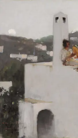 Essa pintura do Sargent tem meu coração 🤍  #painting #pintura #arte #johnsingersargent #fy