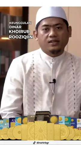 Keunggulan Emas Dinar - Dinar Khoirur Rooziqiin - Nashrullah Magnet Rezeki  #emasdinar #emas #logammulia #dinarkhoirurrooziqiin #dinarbogor 
