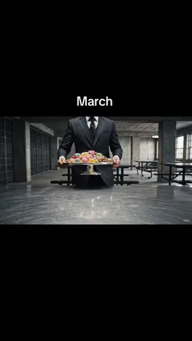 If you eat your whole platter, you get released  #asmr #ai #yourmonthyourthing #foryoupage #prison 
